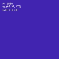 #4125B0 - Daisy Bush Color Image